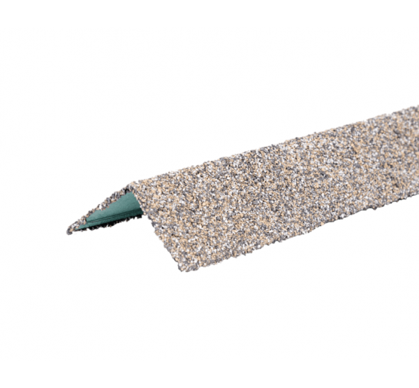 Уголок металлический внешний HAUBERK Серо-бежевый от производителя  Технониколь по цене 750 р