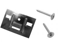 КЛЯММЕР + САМОРЕЗЫ 3,9Х30мм(по дереву) ДЛЯ CEDRAL CLICK 250 ШТ КЛЯММЕР + САМОРЕЗЫ 3,9Х30мм(по дереву) ДЛЯ CEDRAL CLICK 250 ШТ