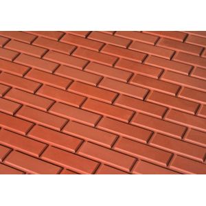 Фасадная плитка «Гладкий кирпич с фаской» № 44 от производителя «Кирисс Фасад» по цене 2 300 р Фасадная плитка «Гладкий кирпич с фаской» № 44 от производителя «Кирисс Фасад» по цене 2 300 р