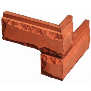 Угловой элемент«Колотый кирпич» от производителя «Кирисс Фасад» по цене 290 р Угловой элемент«Колотый кирпич» от производителя «Кирисс Фасад» по цене 290 р