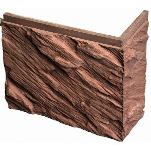 Угловой  элемент«Горный пласт» от производителя  «Кирисс Фасад» по цене 370 р