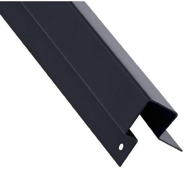 Внешний асимметричный угловой профиль RAL 7024 от производителя FCS Group по цене 3 685 р Внешний асимметричный угловой профиль RAL 7024 от производителя FCS Group по цене 3 685 р