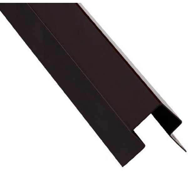 Внешний асимметричный угловой профиль RAL 8017 от производителя FCS Group по цене 3 685 р Внешний асимметричный угловой профиль RAL 8017 от производителя FCS Group по цене 3 685 р