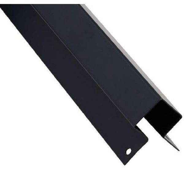 Внешний симметричный угловой профиль RAL 7024 от производителя FCS Group по цене 3 685 р Внешний симметричный угловой профиль RAL 7024 от производителя FCS Group по цене 3 685 р