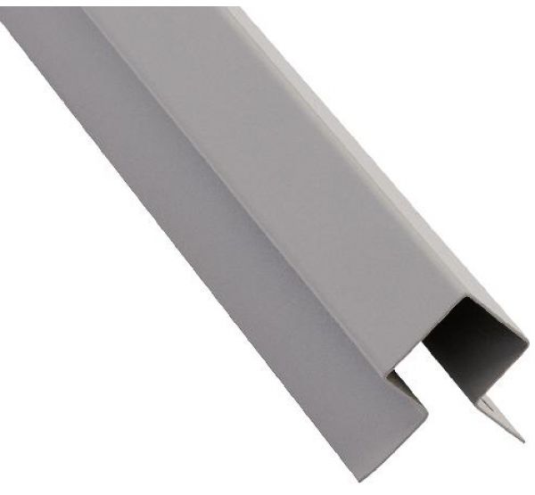 Внешний симметричный угловой профиль RAL 7047 от производителя FCS Group по цене 3 685 р Внешний симметричный угловой профиль RAL 7047 от производителя FCS Group по цене 3 685 р