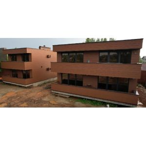 Фиброцементный сайдинг 190х3000х8мм Солнечный лес RAL 1015 от производителя  Фибростар по цене 1 100 р