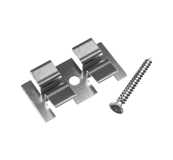 Клипса с саморезом, шовный монтаж от производителя GrinderDeco по цене 1 321 р Клипса с саморезом, шовный монтаж от производителя GrinderDeco по цене 1 321 р