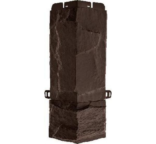 Угол наружный Гранит ЭКО Коричневый от производителя Альта-профиль по цене 369 р Угол наружный Гранит ЭКО Коричневый от производителя Альта-профиль по цене 369 р