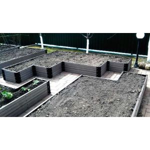 Доска из ДПК для грядок 300х30 Серый от производителя Holzhof по цене 2 910 р Доска из ДПК для грядок 300х30 Серый от производителя Holzhof по цене 2 910 р