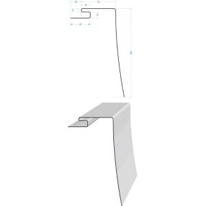 Околооконный профиль Слива от производителя Docke по цене 1 350 р Околооконный профиль Слива от производителя Docke по цене 1 350 р