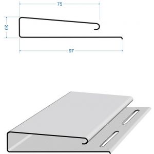 Наличник 75 мм Пломбир от производителя  Docke по цене 750 р