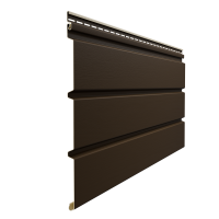Софит Элит без перфорации коричневый (темный дуб) Софит Элит без перфорации коричневый (темный дуб)