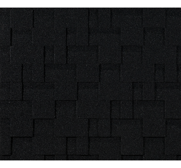 Гибкая черепица Лабиринт Чёрный от производителя Docke по цене 359 р Гибкая черепица Лабиринт Чёрный от производителя Docke по цене 359 р