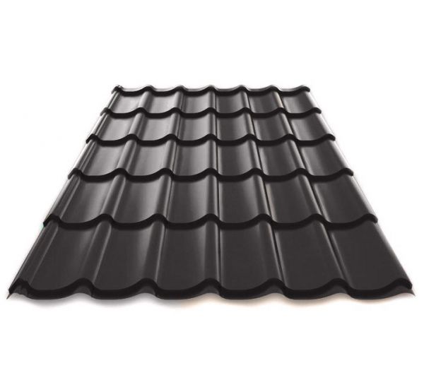 Металлочерепица Norman полиэстер 0,5 сталь RAL 7024 Серый от производителя МеталлПрофиль по цене 647 р Металлочерепица Norman полиэстер 0,5 сталь RAL 7024 Серый от производителя МеталлПрофиль по цене 647 р