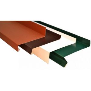 Отлив металлический 100мм от производителя Россия по цене 200 р Отлив металлический 100мм от производителя Россия по цене 200 р