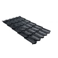 Металлочерепица квинта плюс c 3D резом 0,45 Safari Grey Металлочерепица квинта плюс c 3D резом 0,45 Safari Grey