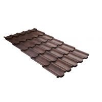 Металлочерепица квинта плюс c 3D резом 0,45 Safari Twincolor Brown Металлочерепица квинта плюс c 3D резом 0,45 Safari Twincolor Brown