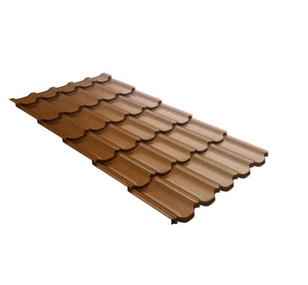 Металлочерепица квинта плюс c 3D резом 0,5 Quarzit Cuprum Steel от производителя Grand Line по цене 774 р Металлочерепица квинта плюс c 3D резом 0,5 Quarzit Cuprum Steel от производителя Grand Line по цене 774 р