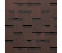 Гибкая черепица ГЕНУЯ Зрелый каштан Гибкая черепица ГЕНУЯ Зрелый каштан