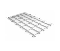 Металлочерепица квадро профи 0,45 PE RAL 9003 сигнальный белый