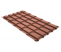 Металлочерепица квадро профи 0,5 Quarzit Cuprum Steel Металлочерепица квадро профи 0,5 Quarzit Cuprum Steel