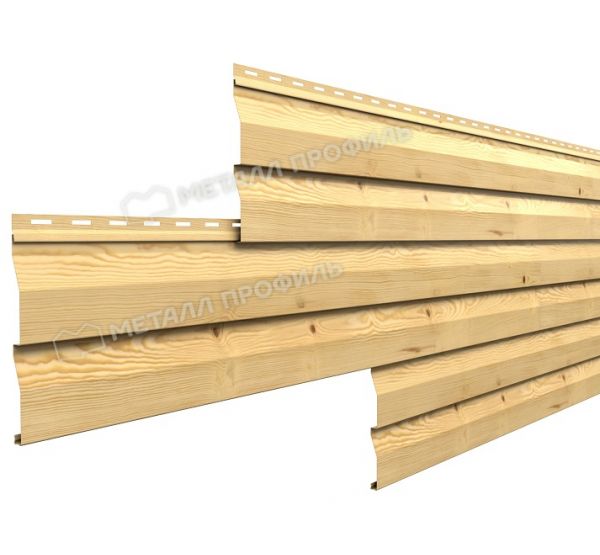 Металлический сайдинг МП СК-14х226 (ECOSTEEL-01-Сосна-0.5) от производителя Металл Профиль по цене 1 550 р Металлический сайдинг МП СК-14х226 (ECOSTEEL-01-Сосна-0.5) от производителя Металл Профиль по цене 1 550 р
