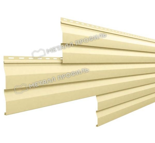 Металлический сайдинг МП СК-14х226 (ПЭ-01-1014-0.5) Слоновая кость от производителя  Металл Профиль по цене 1 550 р