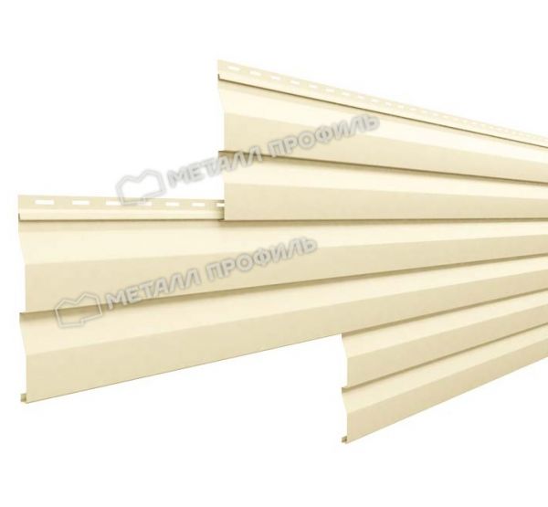 Металлический сайдинг МП СК-14х226 (ПЭ-01-1015-0.45) Светлая слоновая кость от производителя Металл Профиль по цене 1 550 р Металлический сайдинг МП СК-14х226 (ПЭ-01-1015-0.45) Светлая слоновая кость от производителя Металл Профиль по цене 1 550 р
