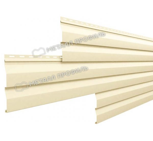 Металлический сайдинг МП СК-14х226 NormanMP (ПЭ-01-1015-0.5) Светлая слоновая кость от производителя Металл Профиль по цене 1 550 р Металлический сайдинг МП СК-14х226 NormanMP (ПЭ-01-1015-0.5) Светлая слоновая кость от производителя Металл Профиль по цене 1 550 р