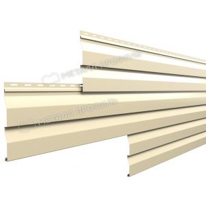 Металлический сайдинг МП СК-14х226 (ПЭ-01-1035-0.45) Бежевый жемчуг от производителя Металл Профиль по цене 1 550 р Металлический сайдинг МП СК-14х226 (ПЭ-01-1035-0.45) Бежевый жемчуг от производителя Металл Профиль по цене 1 550 р