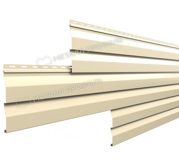 Металлический сайдинг МП СК-14х226 (ПЭ-01-1035-0.45) Бежевый жемчуг от производителя Металл Профиль по цене 1 550 р Металлический сайдинг МП СК-14х226 (ПЭ-01-1035-0.45) Бежевый жемчуг от производителя Металл Профиль по цене 1 550 р