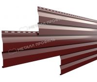 Металлический сайдинг МП СК-14х226 (ПЭ-01-3009-0.45) Красная окись Металлический сайдинг МП СК-14х226 (ПЭ-01-3009-0.45) Красная окись