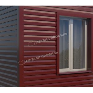 Металлический сайдинг МП СК-14х226 (ПЭ-01-3009-0.45) Красная окись от производителя Металл Профиль по цене 1 550 р Металлический сайдинг МП СК-14х226 (ПЭ-01-3009-0.45) Красная окись от производителя Металл Профиль по цене 1 550 р