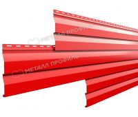 Металлический сайдинг МП СК-14х226 (ПЭ-01-3020-0.5) Красный насыщенный Металлический сайдинг МП СК-14х226 (ПЭ-01-3020-0.5) Красный насыщенный