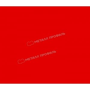 Металлический сайдинг МП СК-14х226 (ПЭ-01-3020-0.5) Красный насыщенный от производителя  Металл Профиль по цене 1 550 р