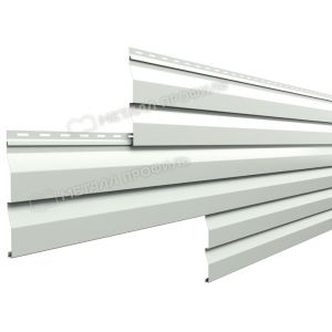 Металлический сайдинг МП СК-14х226 (ПЭ-01-7005-0.45) Мышиный от производителя  Металл Профиль по цене 1 550 р