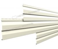 Металлический сайдинг МП СК-14х226 (ПЭ-01-9002-0.45) Серо-белый Металлический сайдинг МП СК-14х226 (ПЭ-01-9002-0.45) Серо-белый