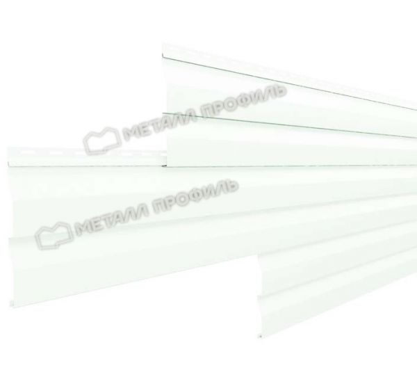 Металлический сайдинг МП СК-14х226 (ПЭ-01-9003-0.4) Белый от производителя Металл Профиль по цене 1 550 р Металлический сайдинг МП СК-14х226 (ПЭ-01-9003-0.4) Белый от производителя Металл Профиль по цене 1 550 р
