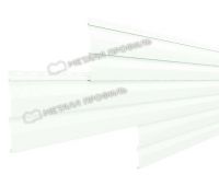 Металлический сайдинг МП СК-14х226 (ПЭ-01-9003-0.45) Белый Металлический сайдинг МП СК-14х226 (ПЭ-01-9003-0.45) Белый