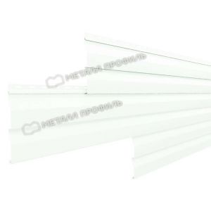 Металлический сайдинг МП СК-14х226 (ПЭ-01-9003-0.45) Белый от производителя  Металл Профиль по цене 1 550 р