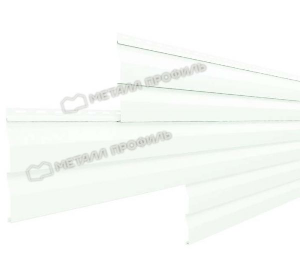 Металлический сайдинг МП СК-14х226 (ПЭ-01-9003-0.5) Белый от производителя Металл Профиль по цене 754 р Металлический сайдинг МП СК-14х226 (ПЭ-01-9003-0.5) Белый от производителя Металл Профиль по цене 754 р