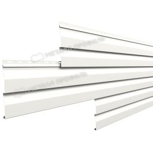 Металлический сайдинг МП СК-14х226 (ПЭ-01-9010-0.45) Чистый белый от производителя Металл Профиль по цене 1 550 р Металлический сайдинг МП СК-14х226 (ПЭ-01-9010-0.45) Чистый белый от производителя Металл Профиль по цене 1 550 р