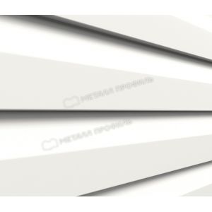 Металлический сайдинг МП СК-14х226 (ПЭ-01-9010-0.45) Чистый белый от производителя Металл Профиль по цене 1 550 р Металлический сайдинг МП СК-14х226 (ПЭ-01-9010-0.45) Чистый белый от производителя Металл Профиль по цене 1 550 р