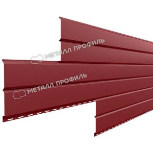 Металлический сайдинг МП СК-14х226 (ПРМ-03-3011-0.5) Коричнево-красный от производителя Металл Профиль по цене 719 р Металлический сайдинг МП СК-14х226 (ПРМ-03-3011-0.5) Коричнево-красный от производителя Металл Профиль по цене 719 р
