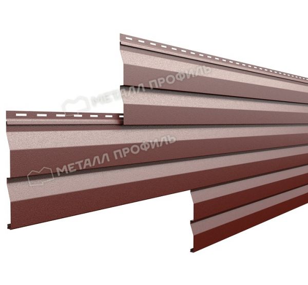 Металлический сайдинг МП СК-14х226 (VikingMP E-20-3005-0.5) Красное вино от производителя Металл Профиль по цене 1 550 р Металлический сайдинг МП СК-14х226 (VikingMP E-20-3005-0.5) Красное вино от производителя Металл Профиль по цене 1 550 р
