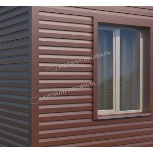 Металлический сайдинг МП СК-14х226 (VikingMP E-20-3005-0.5) Красное вино от производителя Металл Профиль по цене 1 550 р Металлический сайдинг МП СК-14х226 (VikingMP E-20-3005-0.5) Красное вино от производителя Металл Профиль по цене 1 550 р