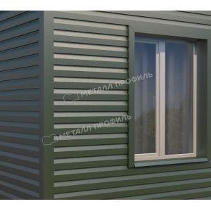 Металлический сайдинг МП СК-14х226 (VikingMP E-20-6007-0.5) Бутылочно-зеленый от производителя Металл Профиль по цене 1 550 р Металлический сайдинг МП СК-14х226 (VikingMP E-20-6007-0.5) Бутылочно-зеленый от производителя Металл Профиль по цене 1 550 р