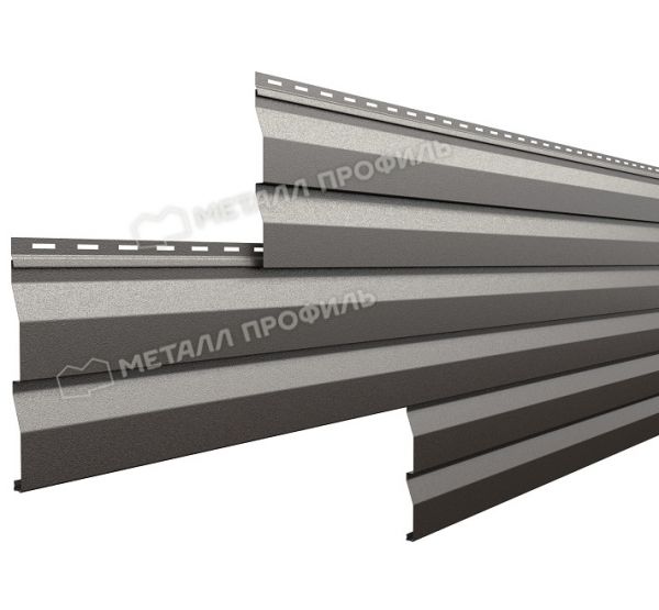 Металлический сайдинг МП СК-14х226 (VikingMP E-20-8019-0.5) Серо-коричневый от производителя  Металл Профиль по цене 1 550 р