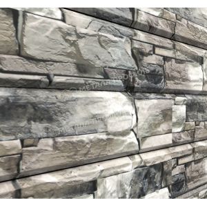 Металлический сайдинг Lбрус-15х240 (ECOSTEEL-01-Белый Камень ПР-0.5) от производителя  Металл Профиль по цене 1 550 р