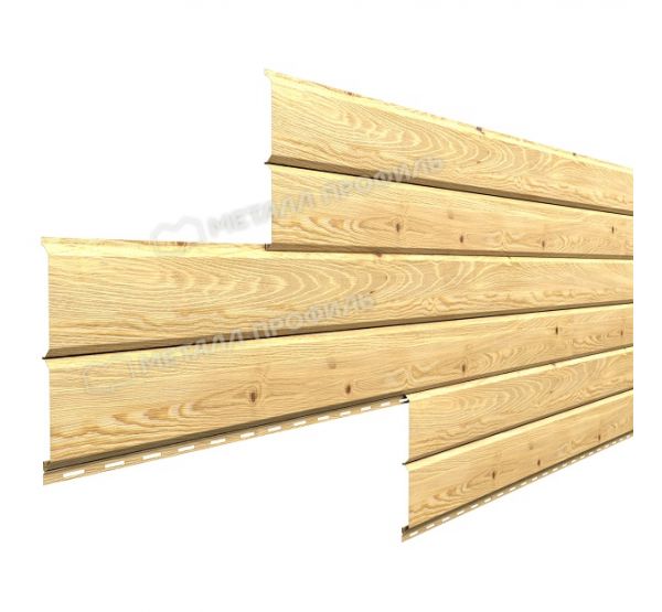 Металлический сайдинг Lбрус-15х240 (ECOSTEEL-01-Сосна-0.5) от производителя Металл Профиль по цене 1 550 р Металлический сайдинг Lбрус-15х240 (ECOSTEEL-01-Сосна-0.5) от производителя Металл Профиль по цене 1 550 р